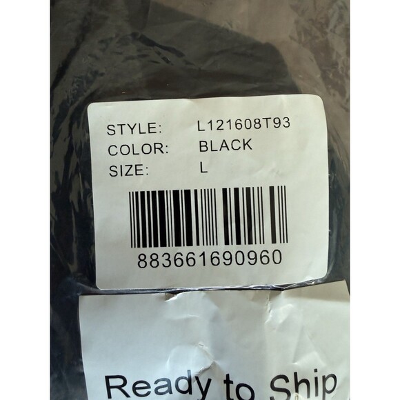 London Fog Womens Wool Double Breasted Peacoat With Scarf Pea Coat Black Large - Picture 11 of 12